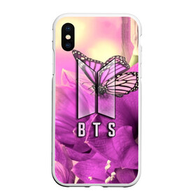 Чехол для iPhone XS Max матовый с принтом BTS в городе Новоалтайск, Силикон | Область печати: задняя сторона чехла, без боковых панелей | Тематика изображения на принте: bts | j hope | jimin | jin | jungkook | rap monster | rm | suga | бтс | ви | группа | джей хоуп | корейская | музыка | рэп монстр | сюга | цветы | чимин | чин | чонгук | шуга
