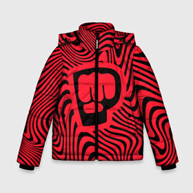 Зимняя куртка для мальчиков 3D с принтом PewDiePie Logo в городе Новоалтайск, ткань верха — 100% полиэстер; подклад — 100% полиэстер, утеплитель — 100% полиэстер | длина ниже бедра, удлиненная спинка, воротник стойка и отстегивающийся капюшон. Есть боковые карманы с листочкой на кнопках, утяжки по низу изделия и внутренний карман на молнии. 

Предусмотрены светоотражающий принт на спинке, радужный светоотражающий элемент на пуллере молнии и на резинке для утяжки | bro fist | pdp. | pewdiepie | блоггер | логотип | пьюдипай | ютуб | ютубер