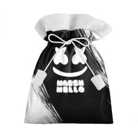 Подарочный 3D мешок с принтом Marshmello 4 в городе Новоалтайск, 100% полиэстер | Размер: 29*39 см | dj | fortnite | marshmello | music | дж | зефир | маршмелоу | музыка | форнайт | фортнайт