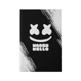 Обложка для паспорта матовая кожа с принтом Marshmello 4 в городе Новоалтайск, натуральная матовая кожа | размер 19,3 х 13,7 см; прозрачные пластиковые крепления | Тематика изображения на принте: dj | fortnite | marshmello | music | дж | зефир | маршмелоу | музыка | форнайт | фортнайт