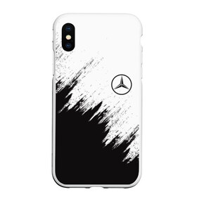 Чехол для iPhone XS Max матовый с принтом Mercedes в городе Новоалтайск, Силикон | Область печати: задняя сторона чехла, без боковых панелей | amg | mercedes | авто | автомобиль | иномарка | логотип | машина | мерседес | текстура