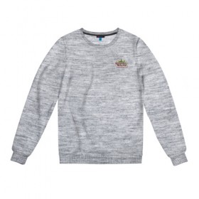 Женский свитшот хлопок с принтом Добрые походы №2 в городе Новоалтайск, 100% хлопок | прямой крой, круглый вырез, на манжетах и по низу широкая трикотажная резинка  | 