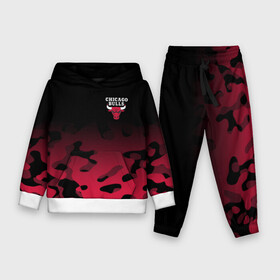 Детский костюм 3D (с толстовкой) с принтом CHICAGO BULLS в городе Новоалтайск,  |  | chicago bulls | chicago bulls jordan | nba chicago bulls | nike chicago bulls | баскетбол нба | лейкерс чикаг | нба | чикаго атланта | чикаго буллз | чикаго буллз 2019 | чикаго буллз атланта