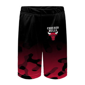 Детские спортивные шорты 3D с принтом CHICAGO BULLS в городе Новоалтайск,  100% полиэстер
 | пояс оформлен широкой мягкой резинкой, ткань тянется
 | Тематика изображения на принте: chicago bulls | chicago bulls jordan | nba chicago bulls | nike chicago bulls | баскетбол нба | лейкерс чикаг | нба | чикаго атланта | чикаго буллз | чикаго буллз 2019 | чикаго буллз атланта