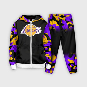 Детский костюм 3D с принтом LA LAKERS в городе Новоалтайск,  |  | los angeles lakers | nba | nba lakers | nba los angeles lakers | леброн джеймс. | лейкерс | лейкерс 2019 | лос анджелес лейкерс | хьюстон лейкерс