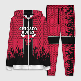 Женский костюм 3D с принтом CHICAGO BULLS в городе Новоалтайск,  |  | chicago bulls | chicago bulls jordan | nba chicago bulls | nike chicago bulls | баскетбол нба | лейкерс чикаг | нба | чикаго атланта | чикаго буллз | чикаго буллз 2019 | чикаго буллз атланта