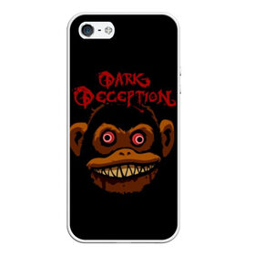 Чехол для iPhone 5/5S матовый с принтом Dark Deception 1 в городе Новоалтайск, Силикон | Область печати: задняя сторона чехла, без боковых панелей | Тематика изображения на принте: dark | dark deception | deception | five night | fnaf | game | horror | дарк десепшен | игра