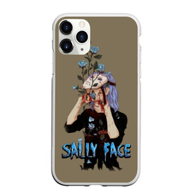 Чехол для iPhone 11 Pro матовый с принтом Sally Face в городе Новоалтайск, Силикон |  | sally face | игра | компьютерная игра | лицо | маска | протез | салли фейс | школа | шрамы