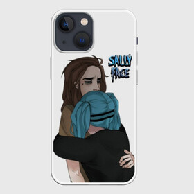Чехол для iPhone 13 mini с принтом Sally Face в городе Новоалтайск,  |  | sally face | игра | компьютерная игра | лицо | маска | протез | салли фейс | школа | шрамы