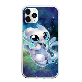 Чехол для iPhone 11 Pro матовый с принтом дневная фурия в городе Новоалтайск, Силикон |  | how to train your dragon | light fury | беззубик | дракон | как приручить дракона | ночная фурия
