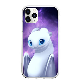 Чехол для iPhone 11 Pro матовый с принтом дневная фурия в городе Новоалтайск, Силикон |  | how to train your dragon | light fury | беззубик | дракон | как приручить дракона | ночная фурия