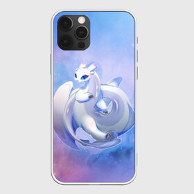 Чехол для iPhone 12 Pro Max с принтом дневная фурия в городе Новоалтайск, Силикон |  | Тематика изображения на принте: how to train your dragon | light fury | беззубик | дракон | как приручить дракона | ночная фурия