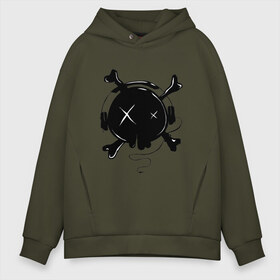 Мужское худи Oversize хлопок с принтом Skull Music в городе Новоалтайск, френч-терри — 70% хлопок, 30% полиэстер. Мягкий теплый начес внутри —100% хлопок | боковые карманы, эластичные манжеты и нижняя кромка, капюшон на магнитной кнопке | bike | dead | demon | disco | jazz | monster | music | nig | scream | vinyl | zombie | анархия | байкер | винил | демон | джаз | диджей | диско | дьявол | зло | зомби | крик | кровь | мертвец | метал | монстр | мотоцикл | музыка | пират