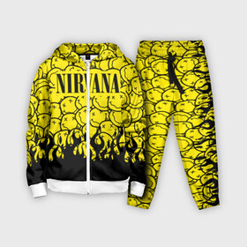Детский костюм 3D с принтом NIRVANA в городе Новоалтайск,  |  | like nirvana | nirvana | nirvana smells | nirvana spirit | nirvana teen | teen spirit | курт кобейн | нирвана | нирвана like. | нирвана smells