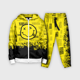 Детский костюм 3D с принтом NIRVANA в городе Новоалтайск,  |  | like nirvana | nirvana | nirvana smells | nirvana spirit | nirvana teen | teen spirit | курт кобейн | нирвана | нирвана like. | нирвана smells