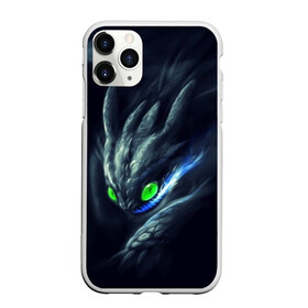Чехол для iPhone 11 Pro Max матовый с принтом ночная фурия в городе Новоалтайск, Силикон |  | how to train your dragon | night fury | беззубик | дракон | как приручить дракона | ночная фурия