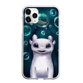 Чехол для iPhone 11 Pro матовый с принтом дневная фурия в городе Новоалтайск, Силикон |  | how to train your dragon | light fury | беззубик | дракон | как приручить дракона | ночная фурия