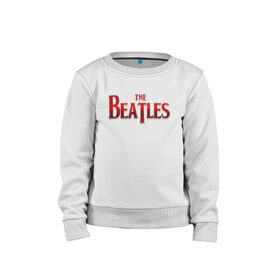 Детский свитшот хлопок с принтом The Beatles в городе Новоалтайск, 100% хлопок | круглый вырез горловины, эластичные манжеты, пояс и воротник | битлз | британская | группа | джон леннон | джордж харрисон | ливерпуль | пол маккартни | ринго старр | рок