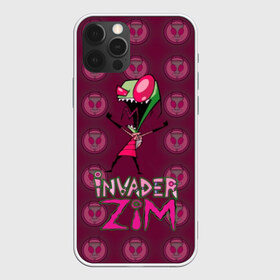 Чехол для iPhone 12 Pro Max с принтом Захватчик Зим (1) в городе Новоалтайск, Силикон |  | invader | invader zim | zim | захват | захватчик зим | зим | мультфильм | нло | пришелец