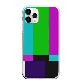 Чехол для iPhone 11 Pro матовый с принтом Настроечная таблица в городе Новоалтайск, Силикон |  | Тематика изображения на принте: television | tv | настроечная таблица | тв | телевизор