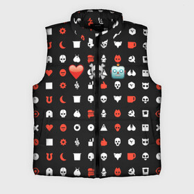 Мужской жилет утепленный 3D с принтом Love, Death + Robots в городе Новоалтайск,  |  | dead | deads | death | netflix | pattern | robot | robots | и роботы | любовь | мультик | нетфликс | паттерн | роботы | сериал | смайлики | смайлы
