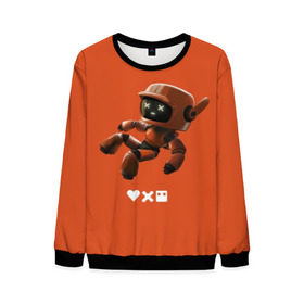 Мужской свитшот 3D Love, Death + Robots: в городе Новоалтайск, 100% полиэстер с мягким внутренним слоем | круглый вырез горловины, мягкая резинка на манжетах и поясе, свободная посадка по фигуре | love death robots | netflix | аниматрица | короткометражка | любовь | мультик | мультисериал | надпись | нетфликс | оранжевый | пафос | робот | роботы | сериал | треш | хипстер