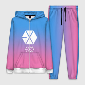 Женский костюм 3D с принтом EXO в городе Новоалтайск,  |  | exo | exo love | exo love shot | exo группа | exo участники