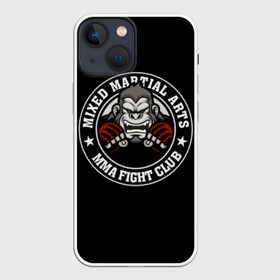 Чехол для iPhone 13 mini MMA: в городе Новоалтайск, | | animal | athlet | club | cool | emblem | extreme | fighter | fighting | gorilla | logo | mma | sign | sport | stars | text | атлет | боец | бойцовский | горилла | единоборства | животное | звезды | знак | клуб | крутой | логотип | надпись | перчатки | при