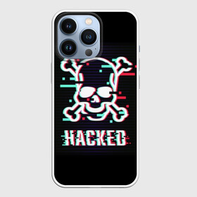 Чехол для iPhone 13 Pro с принтом Pirate sign в городе Новоалтайск,  |  | attack | bones | glitch | hacked | hacker | pirate | sign | skull | symbol | text | warning | атака | взломанный | глюк | знак | кости | пиратский | предупреждение | символ | текст | хакер | череп