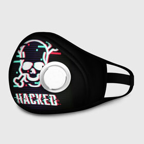 Маска из неопрена с принтом Pirate sign в городе Новоалтайск, неопрен 100% | Форма огибающая нос. Резинки для ушей с дополнительной резинкой на затылке. Клапан для выдоха для активного дыхания при занятиях спортом. Эластичный материал маски и окантовки для лучшего растяжения и прилегания маски.  | attack | bones | glitch | hacked | hacker | pirate | sign | skull | symbol | text | warning | атака | взломанный | глюк | знак | кости | пиратский | предупреждение | символ | текст | хакер | череп
