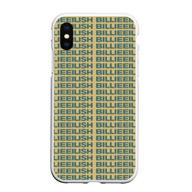 Чехол для iPhone XS Max матовый с принтом Billie Eilish в городе Новоалтайск, Силикон | Область печати: задняя сторона чехла, без боковых панелей | ailish | billi | billie eilish | bury a friend | copycat | crown | dont smile at me | lovely | music | my boy | party favor | pop | били | билли айлиш | музыка | певица | поп | эйлиш