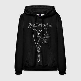 Мужская толстовка 3D с принтом Paramore в городе Новоалтайск, 100% полиэстер | двухслойный капюшон со шнурком для регулировки, мягкие манжеты на рукавах и по низу толстовки, спереди карман-кенгуру с мягким внутренним слоем. | paramore | riot | группы | музыка | панк | поп | рок | хейли уильямс