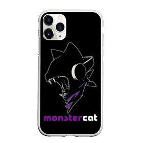 Чехол для iPhone 11 Pro матовый с принтом Monstercat в городе Новоалтайск, Силикон |  | monstercat | клуб | клубная музыка | кот | котенок | кошка | лейбл | монстар | монстар кет | монстер | музыка | танцевальная музыка | электронная | электронная музыка