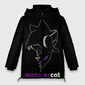 Женская зимняя куртка 3D с принтом Monstercat в городе Новоалтайск, верх — 100% полиэстер; подкладка — 100% полиэстер; утеплитель — 100% полиэстер | длина ниже бедра, силуэт Оверсайз. Есть воротник-стойка, отстегивающийся капюшон и ветрозащитная планка. 

Боковые карманы с листочкой на кнопках и внутренний карман на молнии | monstercat | клуб | клубная музыка | кот | котенок | кошка | лейбл | монстар | монстар кет | монстер | музыка | танцевальная музыка | электронная | электронная музыка