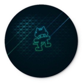 Коврик круглый Monstercat: в городе Новоалтайск, резина и полиэстер | круглая форма, изображение наносится на всю лицевую часть | monstercat | клуб | клубная музыка | кот | котенок | кошка | лейбл | монстар | монстар кет | монстер | музыка | танцевальная музыка | электронная | электронная музыка