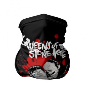 Бандана-труба 3D с принтом Queens of the Stone Age в городе Новоалтайск, 100% полиэстер, ткань с особыми свойствами — Activecool | плотность 150‒180 г/м2; хорошо тянется, но сохраняет форму | josh homme | metal | qotsa | queens of the stone age | rock | группы | метал | музыка | рок