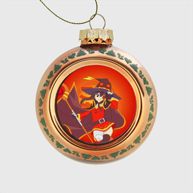 Стеклянный ёлочный шар с принтом KonoSuba. Мегумин в городе Новоалтайск, Стекло | Диаметр: 80 мм | kono suba | konosuba | megumin | аниме | богиня благославляет этот прекрасный мир | да будет благословенен этот прекрасный мир | коно суба | коносуба | манга | мегумин | мэгумин