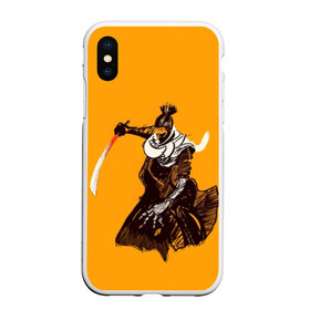 Чехол для iPhone XS Max матовый с принтом Sekiro shadows die twice в городе Новоалтайск, Силикон | Область печати: задняя сторона чехла, без боковых панелей | Тематика изображения на принте: dark souls | from software | game | pc | sekiro | sekiro shadow | sekiro shadows die twice | воин | игра | катана | кровь | меч | ниндзя | пк | самурай | секиро | шиноби | япония