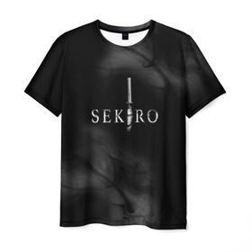 Мужская футболка 3D с принтом Sekiro: Shadows Die Twice в городе Новоалтайск, 100% полиэфир | прямой крой, круглый вырез горловины, длина до линии бедер | microsoft windows | playstation 4 | sekiro: shadows die twice | xbox one | воин с костяной рукой | игра | секиро | секиро шадоу дай твайс | сэкиро | японская