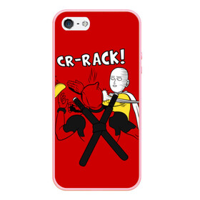 Чехол для iPhone 5/5S матовый с принтом One Punch Man в городе Новоалтайск, Силикон | Область печати: задняя сторона чехла, без боковых панелей | Тематика изображения на принте: one punch man | onepunchman | oppai | аниме | ван панч мен | ванпанчмен | манга | сайтама | супергерои | человек один удар