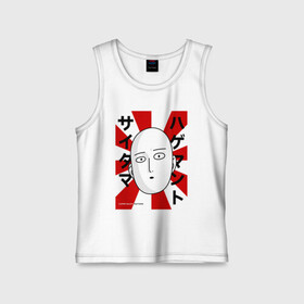 Детская майка хлопок с принтом One Punch Man, Onepunchman, Ва в городе Новоалтайск,  |  | one punch man | onepunchman | oppai | аниме | ван панч мен | ванпанчмен | манга | сайтама | супергерои | человек один удар