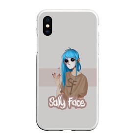 Чехол для iPhone XS Max матовый с принтом Sally Face в городе Новоалтайск, Силикон | Область печати: задняя сторона чехла, без боковых панелей | Тематика изображения на принте: blue | diane | face | fisher | gizmo | henry | johnson | killer | larry | sally | генри | гизмо | джонсон | диана | ларри | лицо | салли | фейс | фишер
