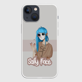Чехол для iPhone 13 mini с принтом Sally Face в городе Новоалтайск,  |  | blue | diane | face | fisher | gizmo | henry | johnson | killer | larry | sally | генри | гизмо | джонсон | диана | ларри | лицо | салли | фейс | фишер