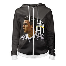 Женская толстовка 3D на молнии с принтом Paulo Dybala в городе Новоалтайск, 100% полиэстер | длина до линии бедра, манжеты и пояс оформлены мягкой тканевой резинкой, двухслойный капюшон со шнурком для регулировки, спереди молния, по бокам два кармана | juventus | paulo dybala | аргентинец | лицо | нападающий | пауло дибало | фото | футбол | футболист | ювентус