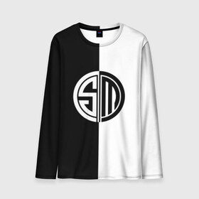 Мужской лонгслив 3D с принтом Team SoloMid в городе Новоалтайск, 100% полиэстер | длинные рукава, круглый вырез горловины, полуприлегающий силуэт | league of legends | lol | азир | акали | алистар | амуму | анивия | ари | атрокс | воин | вуконг | гарен | лига легенд | лига оф легенд | лол | маг | поддержка | стрелок | танк