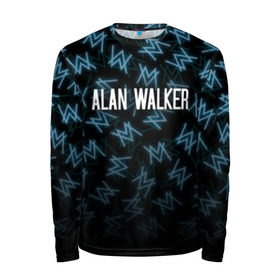 Мужской лонгслив 3D с принтом ALAN WALKER в городе Новоалтайск, 100% полиэстер | длинные рукава, круглый вырез горловины, полуприлегающий силуэт | alan walker | alan walker alone. | alan walker faded | alan walker feat | alan walker lonely | алан волкер