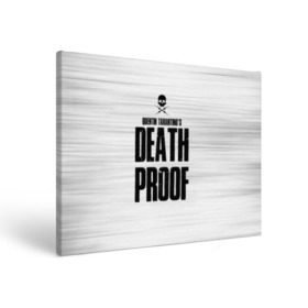 Холст прямоугольный с принтом Death Proof в городе Новоалтайск, 100% ПВХ |  | death proof | quentin | tarantino | квентин тарантино | тарантино