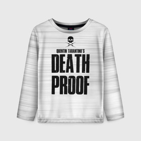 Детский лонгслив 3D с принтом Death Proof в городе Новоалтайск, 100% полиэстер | длинные рукава, круглый вырез горловины, полуприлегающий силуэт
 | death proof | quentin | tarantino | квентин тарантино | тарантино