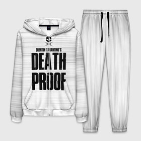 Мужской костюм 3D с принтом Death Proof в городе Новоалтайск, 100% полиэстер | Манжеты и пояс оформлены тканевой резинкой, двухслойный капюшон со шнурком для регулировки, карманы спереди | death proof | quentin | tarantino | квентин тарантино | тарантино