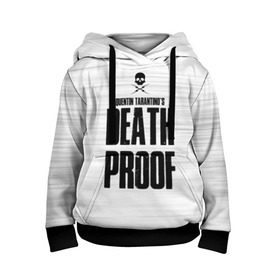 Детская толстовка 3D с принтом Death Proof в городе Новоалтайск, 100% полиэстер | двухслойный капюшон со шнурком для регулировки, мягкие манжеты на рукавах и по низу толстовки, спереди карман-кенгуру с мягким внутренним слоем | death proof | quentin | tarantino | квентин тарантино | тарантино